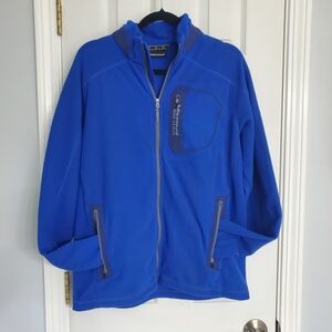 Men's Marmot Blue Fleece Jacket LARGE